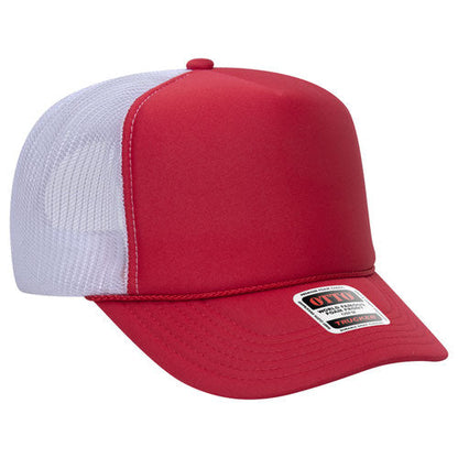 OTTO 39-165 5-Panel High Crown Foam Trucker Hat