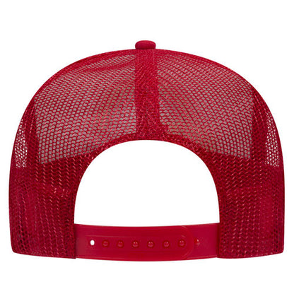 OTTO 39-165 5-Panel High Crown Foam Trucker Hat