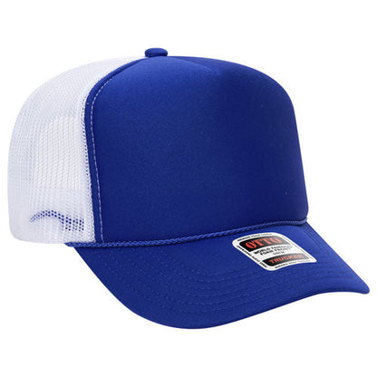 OTTO 39-165 5-Panel High Crown Foam Trucker Hat