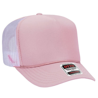 OTTO 39-165 5-Panel High Crown Foam Trucker Hat