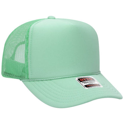 OTTO 39-165 5-Panel High Crown Foam Trucker Hat