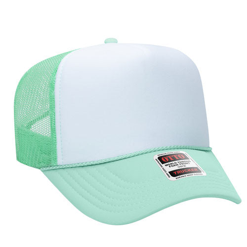 OTTO 39-165 5-Panel High Crown Foam Trucker Hat