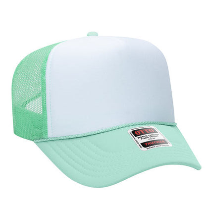 OTTO 39-165 5-Panel High Crown Foam Trucker Hat