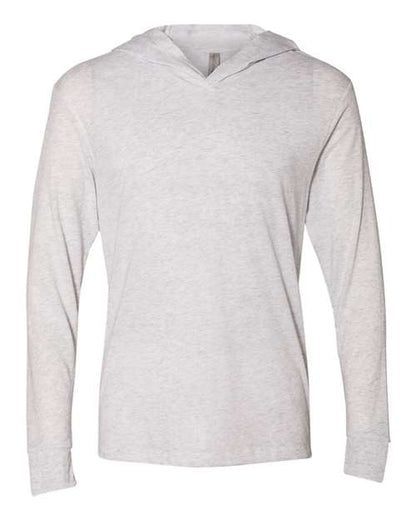 Next Level 6021 Unisex Triblend Hooded Long Sleeve Pullover Tee