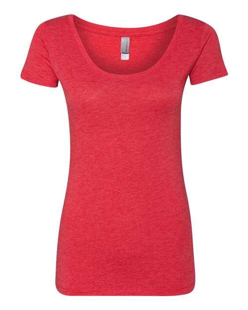 Next Level 6730 Women’s Triblend Scoop Neck Tee