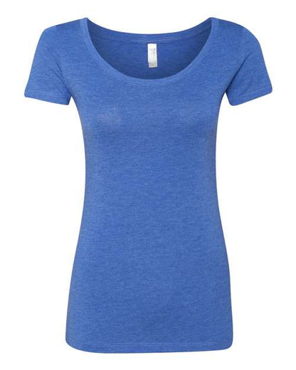 Next Level 6730 Women’s Triblend Scoop Neck Tee