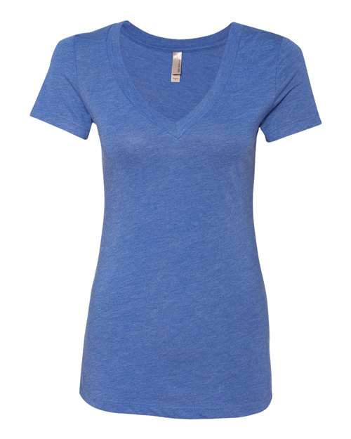 Next Level 6740 Women’s Triblend Deep V-Neck Tee