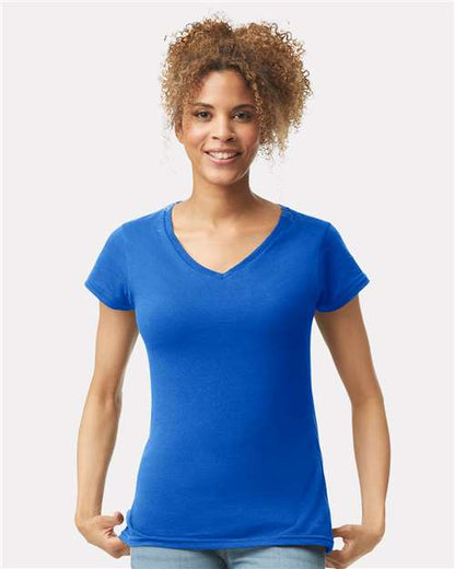 Gildan 64V00L Women's Softstyle® V-Neck T-Shirt