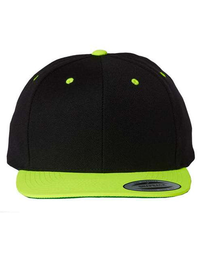 YP Classics 6089M Premium Flat Bill Snapback Cap