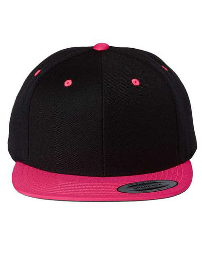 YP Classics 6089M Premium Flat Bill Snapback Cap