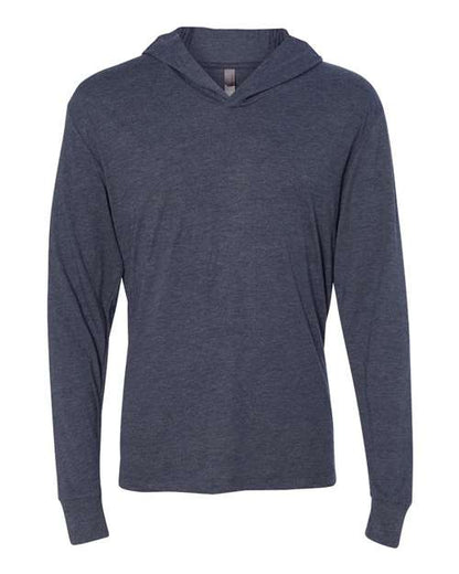 Next Level 6021 Unisex Triblend Hooded Long Sleeve Pullover Tee