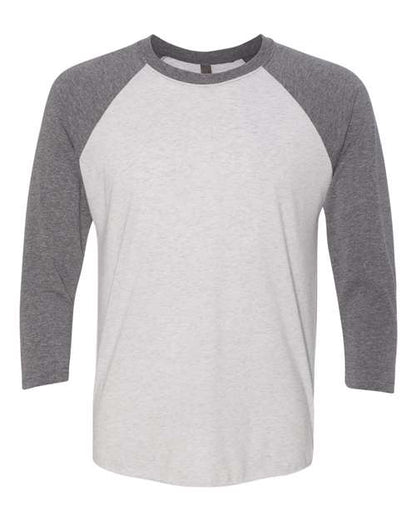 Next Level 6051 Unisex Triblend Three-Quarter Raglan Tee