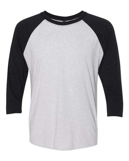 Next Level 6051 Unisex Triblend Three-Quarter Raglan Tee