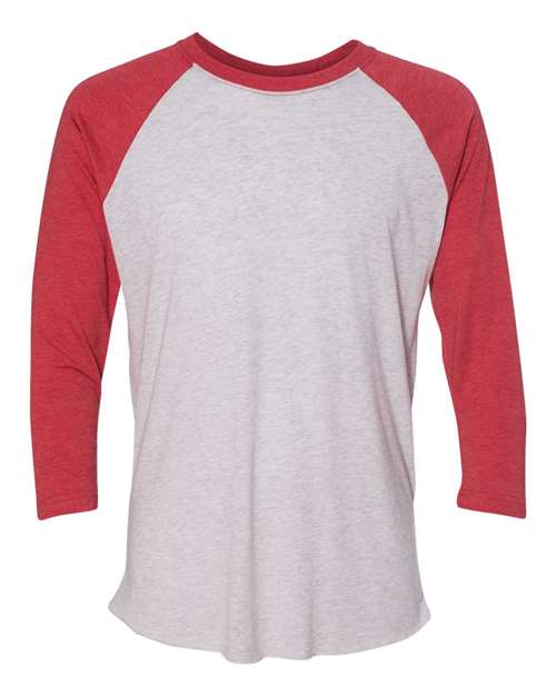 Next Level 6051 Unisex Triblend Three-Quarter Raglan Tee