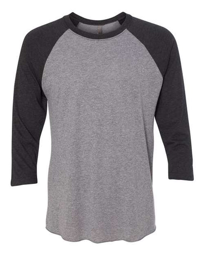 Next Level 6051 Unisex Triblend Three-Quarter Raglan Tee