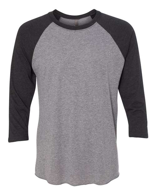 Next Level 6051 Unisex Triblend Three-Quarter Raglan Tee