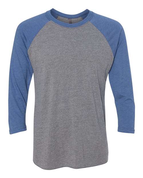 Next Level 6051 Unisex Triblend Three-Quarter Raglan Tee