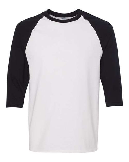 Gildan 5700 Unisex Heavy Cotton™ Raglan Three-Quarter Sleeve T-Shirt