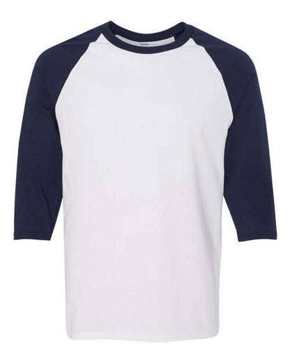 Gildan 5700 Unisex Heavy Cotton™ Raglan Three-Quarter Sleeve T-Shirt