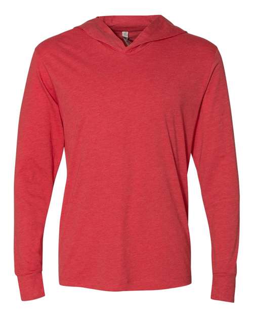 Next Level 6021 Unisex Triblend Hooded Long Sleeve Pullover Tee