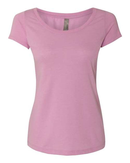 Next Level 6730 Women’s Triblend Scoop Neck Tee