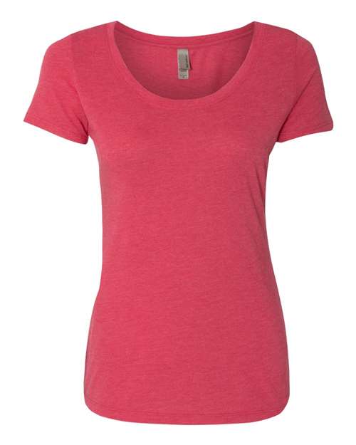 Next Level 6730 Women’s Triblend Scoop Neck Tee