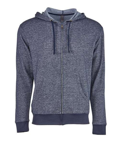 Next Level 9600 Unisex Pacifica Full-Zip Hoodie Sweatshirt