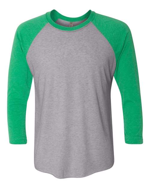Next Level 6051 Unisex Triblend Three-Quarter Raglan Tee