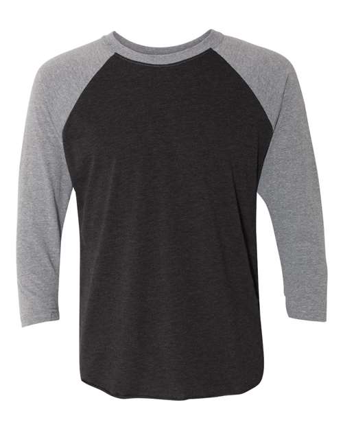 Next Level 6051 Unisex Triblend Three-Quarter Raglan Tee