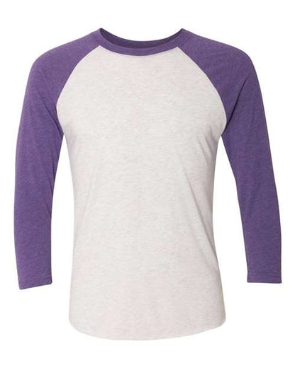 Next Level 6051 Unisex Triblend Three-Quarter Raglan Tee