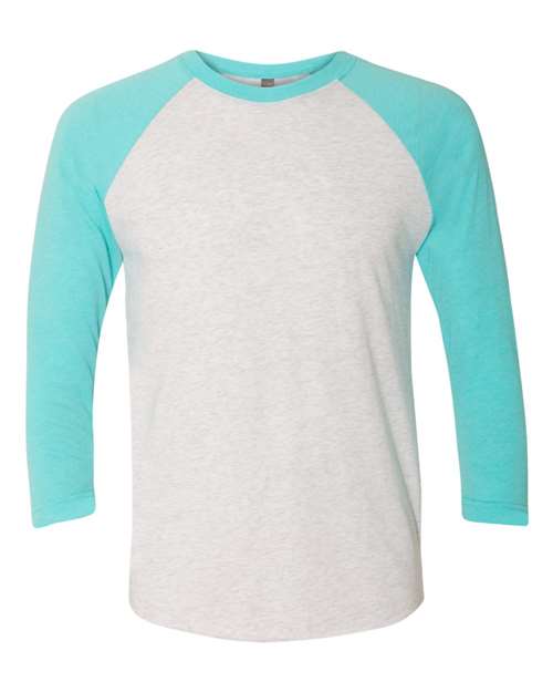 Next Level 6051 Unisex Triblend Three-Quarter Raglan Tee