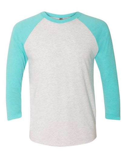 Next Level 6051 Unisex Triblend Three-Quarter Raglan Tee