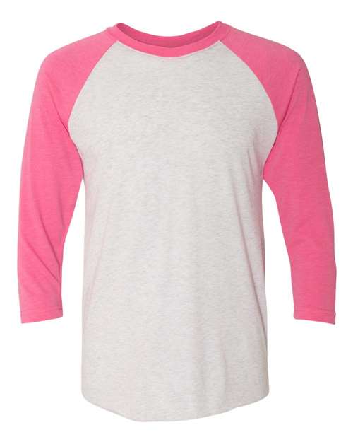 Next Level 6051 Unisex Triblend Three-Quarter Raglan Tee