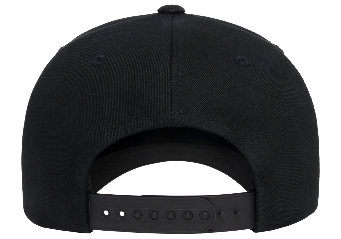 YP Classics 5079BD Retro Cotton Blend 5-Panel Snapback Cap with Braided Rope