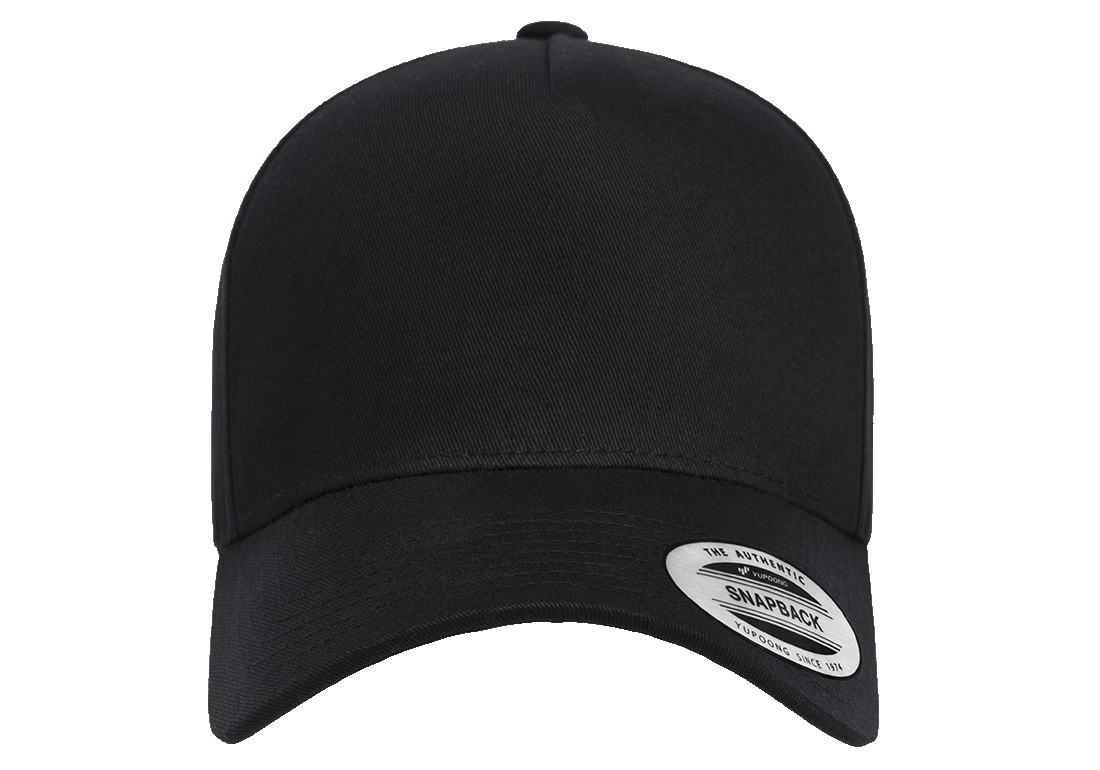 YP Classics® 5079 Retro Cotton Blend 5-Panel Snapback Cap