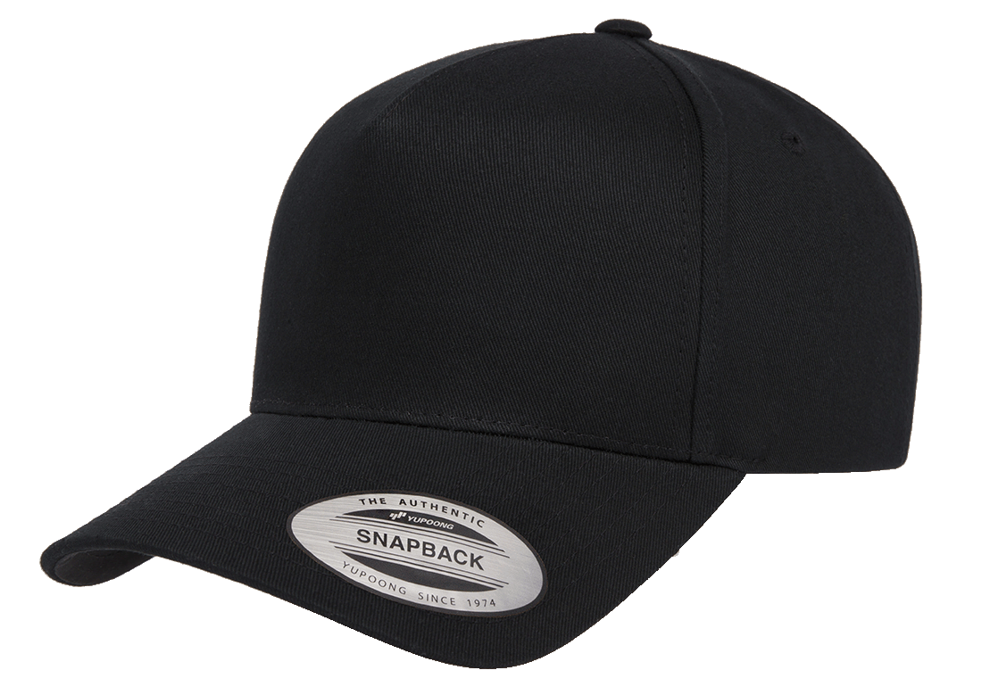 YP Classics® 5079 Retro Cotton Blend 5-Panel Snapback Cap