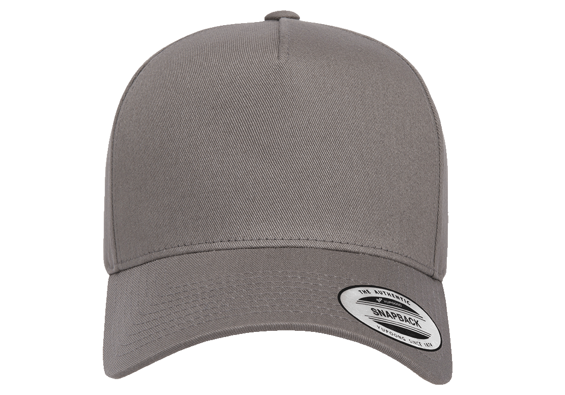 YP Classics® 5079 Retro Cotton Blend 5-Panel Snapback Cap