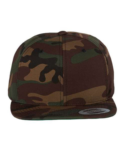YP Classics 6089M Premium Flat Bill Snapback Cap