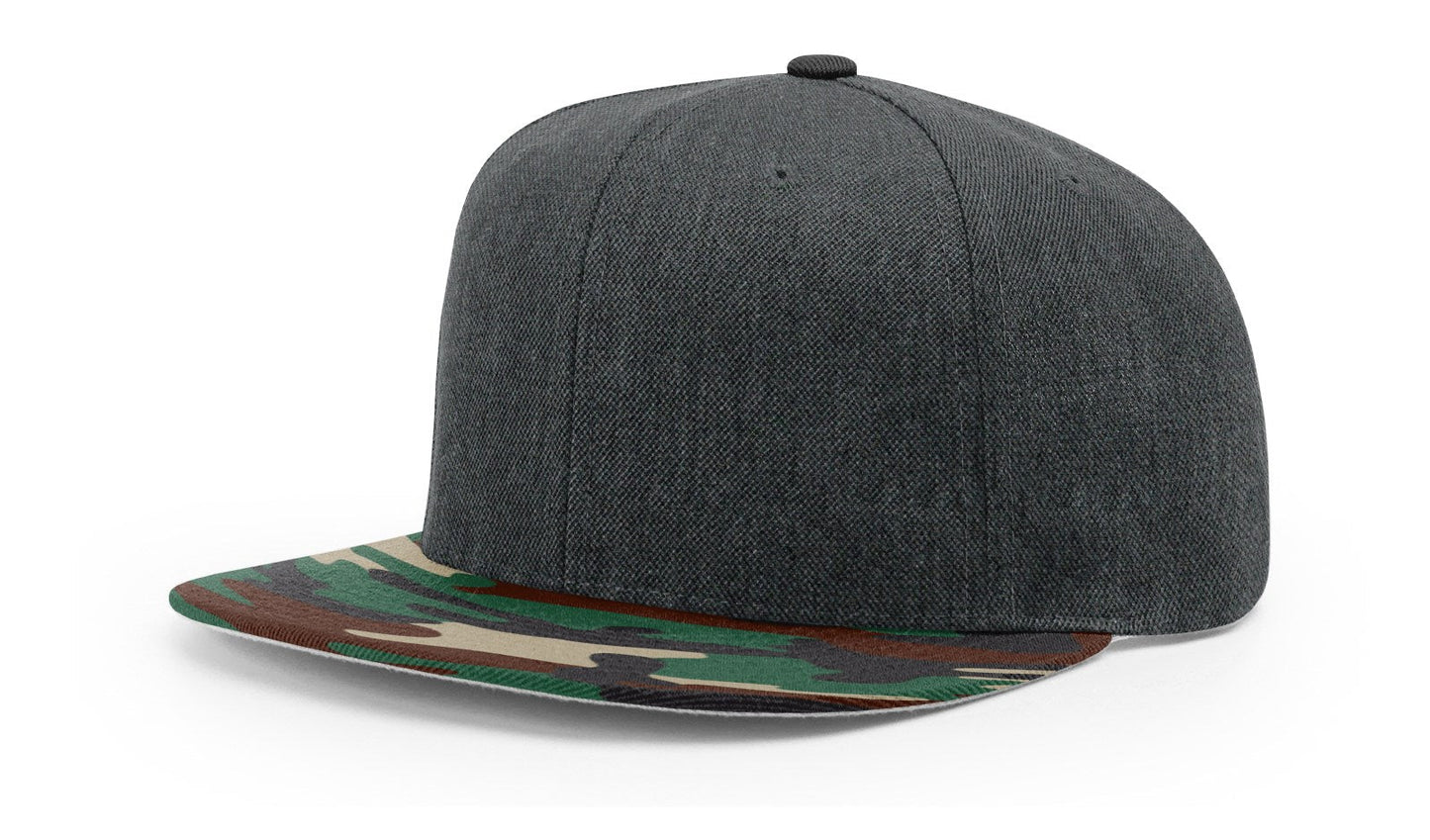 Richardson 510 Wool Flatbill Snapback Cap