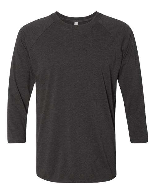 Next Level 6051 Unisex Triblend Three-Quarter Raglan Tee