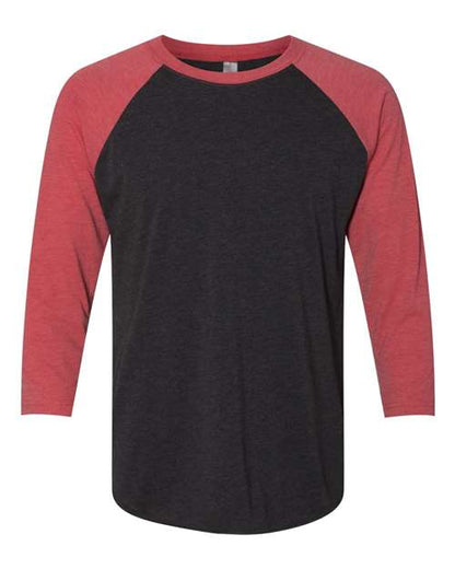 Next Level 6051 Unisex Triblend Three-Quarter Raglan Tee