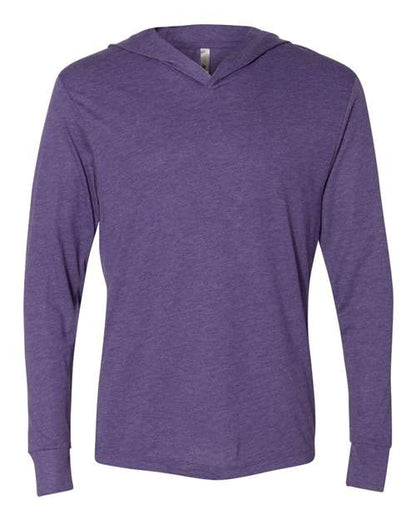 Next Level 6021 Unisex Triblend Hooded Long Sleeve Pullover Tee