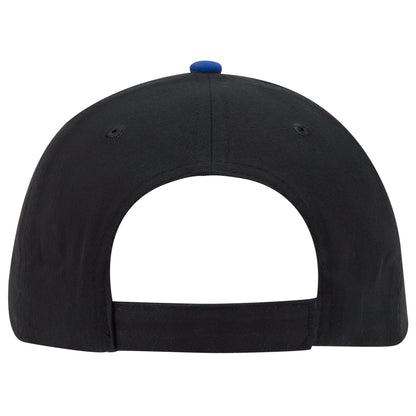 OTTO CAP 58-755 6 Panel Low Profile Baseball Cap US Flag Flame Design Hat