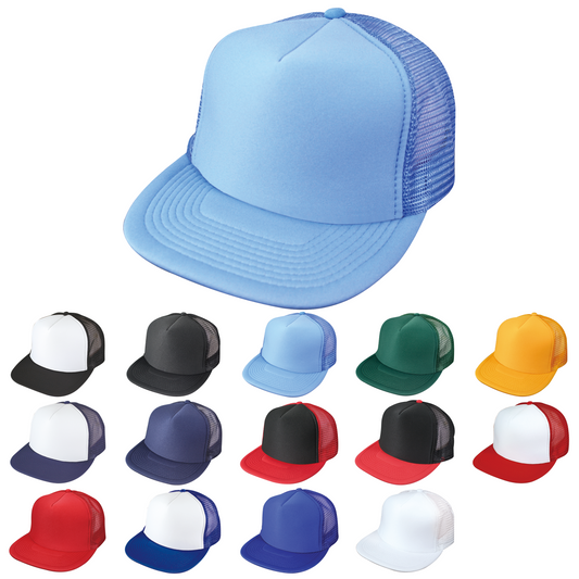 Nissun Flat Bill Summer Mesh - 5FBC - Star Hats & Embroidery