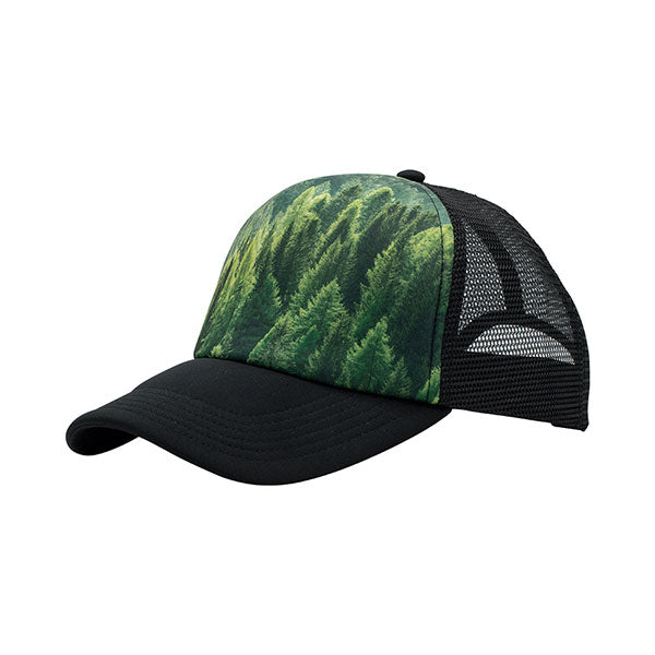 Mega Cap 6801E Sublimated Foam Trucker Cap