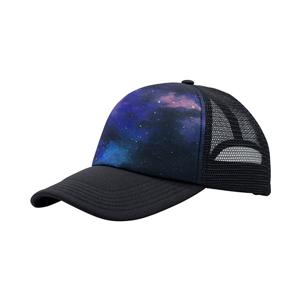 Mega Cap 6801E Sublimated Foam Trucker Cap