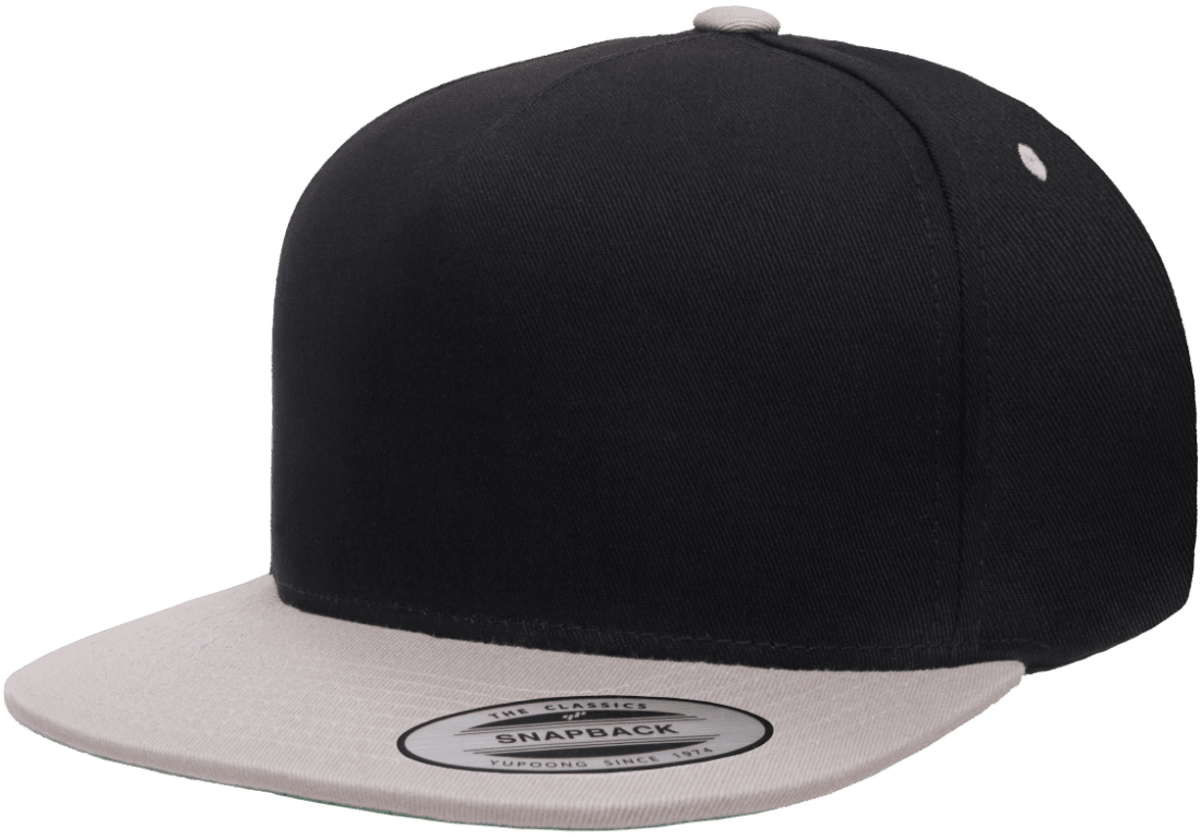 YP Classics, Yupoong 6007 5-Panel Cotton Twill Snaback Cap