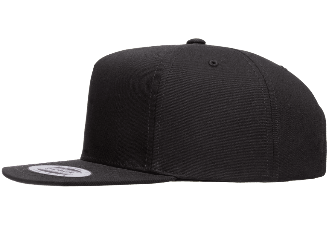 YP Classics, Yupoong 6007 5-Panel Cotton Twill Snaback Cap
