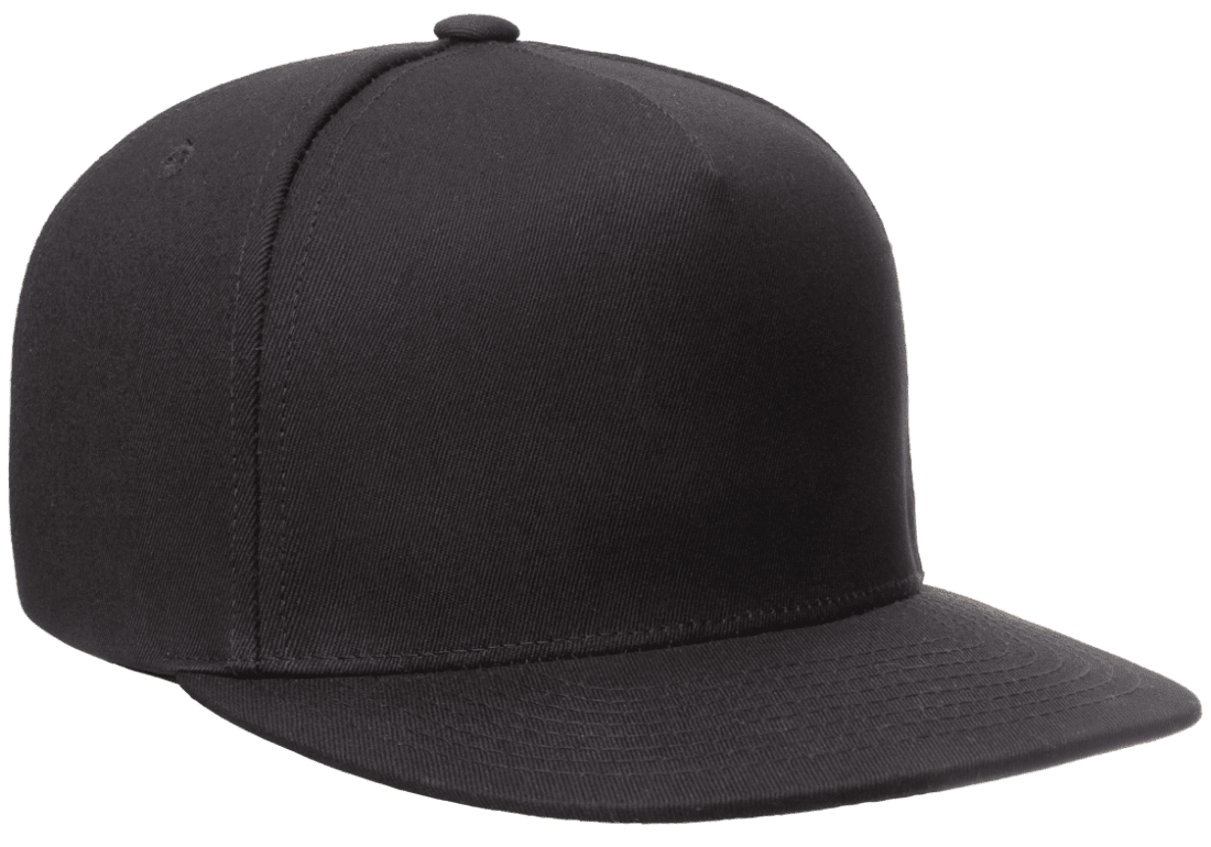 YP Classics, Yupoong 6007 5-Panel Cotton Twill Snaback Cap