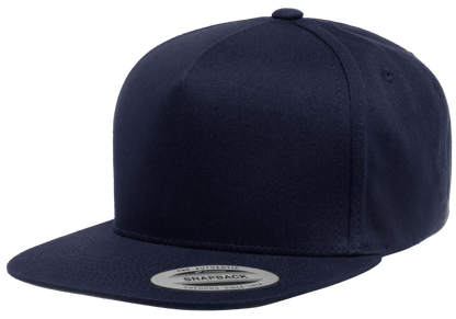 YP Classics, Yupoong 6007 5-Panel Cotton Twill Snaback Cap
